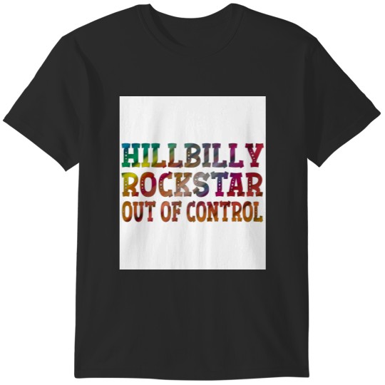 Discover Hillbilly Rockstar Trace Guitar Music Band Adkins Logo T-Shirts