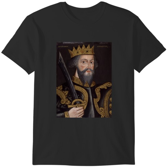 Discover Vintage William The Conqueror Portrait Sticker T-Shirts