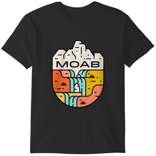 Discover Moab Utah, Vintage, Arch, T-Shirts