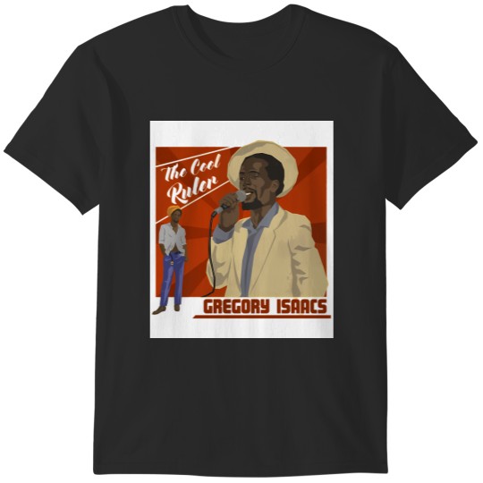 Discover Gregory Isaacs The Cool Ruler Mark Hoffman T-Shirts