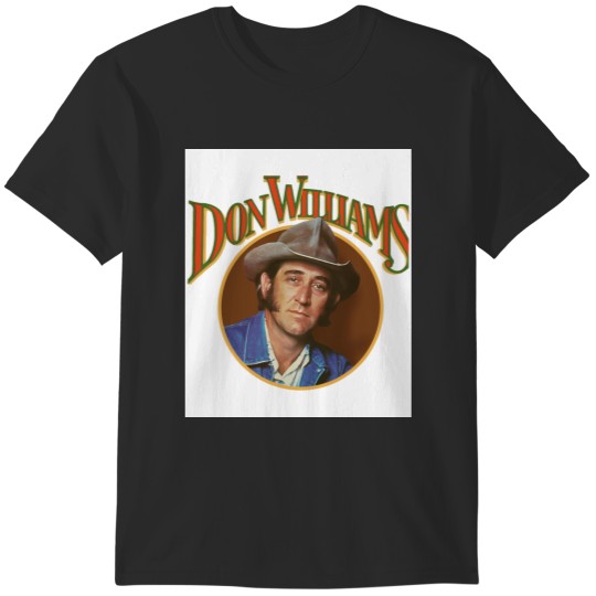 Discover Don Williams ))(( Good Ole Country Boy Tribute Trace Guitar Music Band Adkins Logo T-Shirts