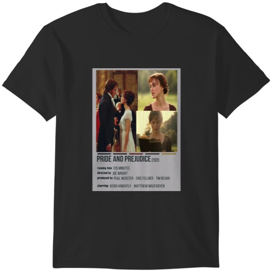 Discover Pride and Prejudice movie, Pride and Prejudice film. T-Shirts