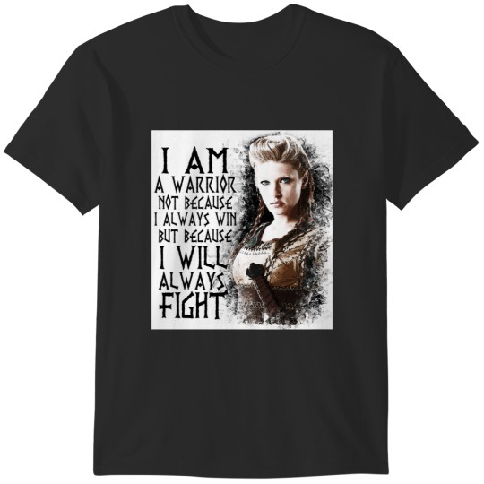 Discover Vikings Lagertha I Am A Warrior Poster T-Shirts