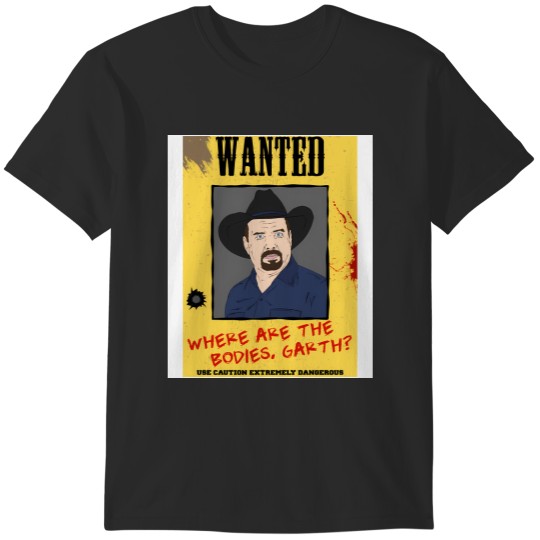 Discover Where Are The Bodies Garth Trace Guitar Music Band Adkins Logo T-Shirts