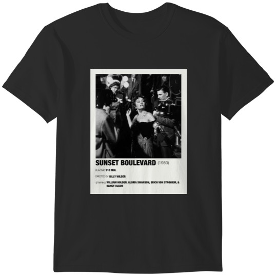 Discover Sunset Boulevard 1950 Alternative Film T-Shirts