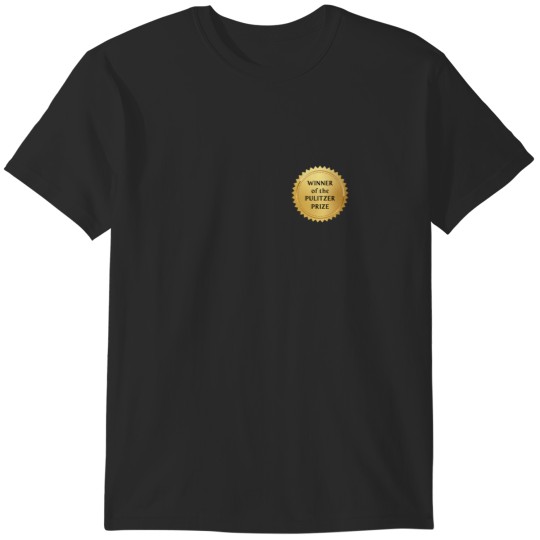 Discover Winner Of The Pulitzer Prize Golden Medal T-Shirts