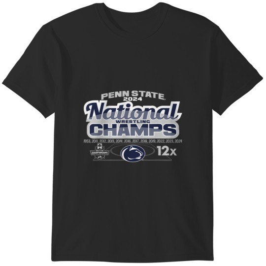 Discover penn state nittany lions national champs wrestling 2024 T-Shirts