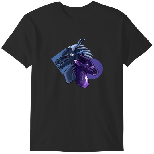 Discover Clearstalker WoF - Clearsight and Darkstalker Dragon Wings of _ Jade Winglet Dragonets (with Logo) Active T-Shirts