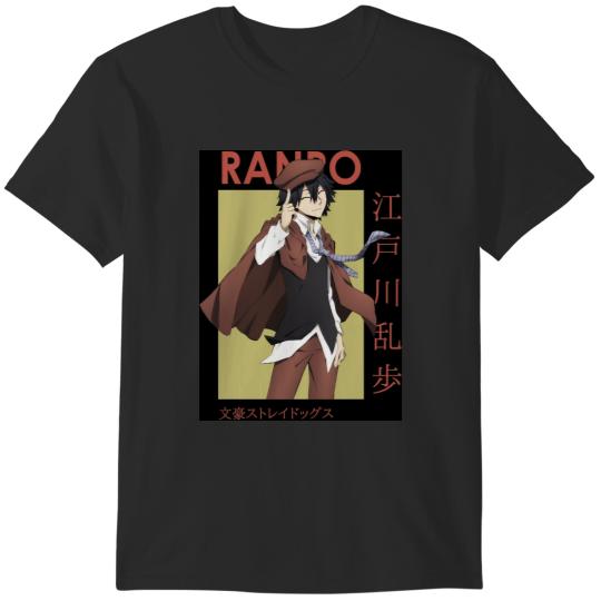 Discover Ranpo Edogawa Bungou Stray Dogs Card Anime T-Shirts