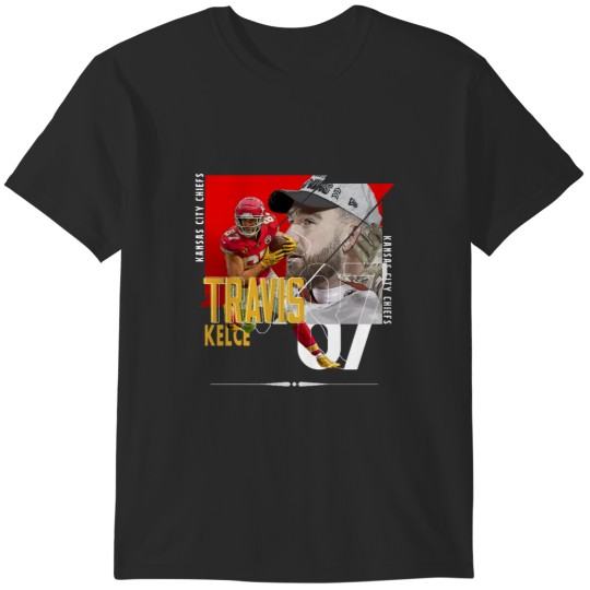 Discover Trávís sport Kèlcé football Paper Chiefs 4 T-Shirts