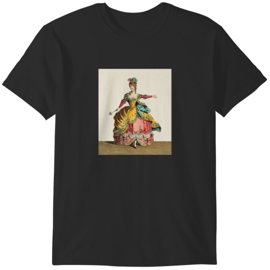 Discover Marie Antoinette Antique Color Lithograph T-Shirts