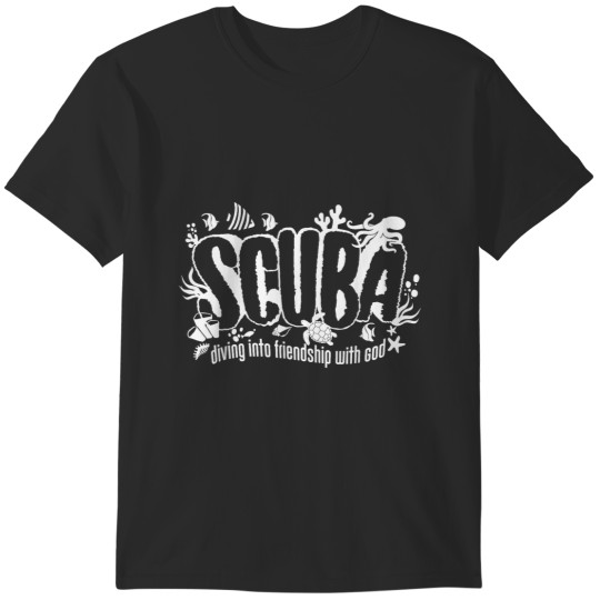 Discover Scuba Diving Into Friendship with God Christian VBS 2024 T-Shirts