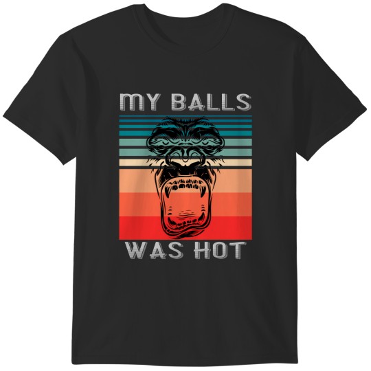 Discover Derrick Lewis My Balls Was Hot T-Shirts