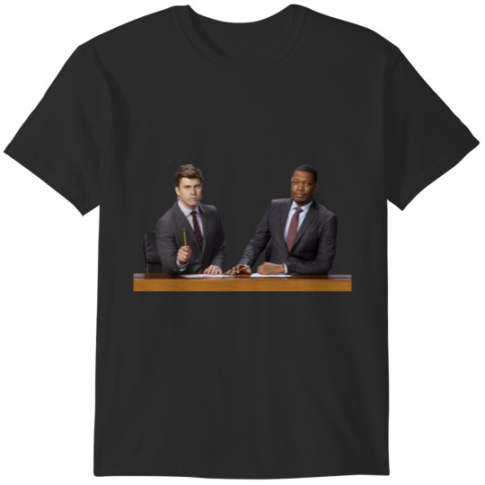 Discover SNL Michael Che Colin Jost Weekend Update Promo T-Shirts