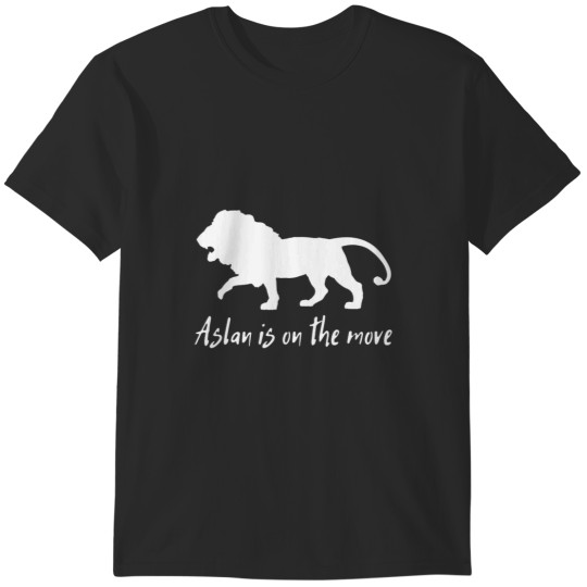 Discover Aslan is on the move T-Shirts