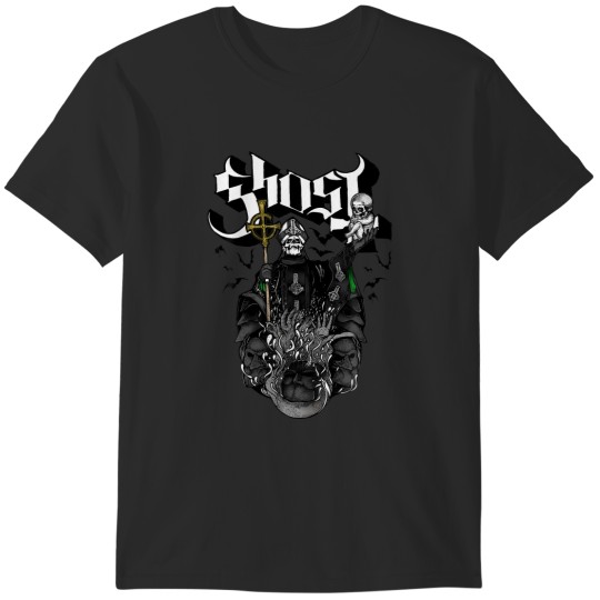 Discover Ghóst  Challice On Red T-Shirts