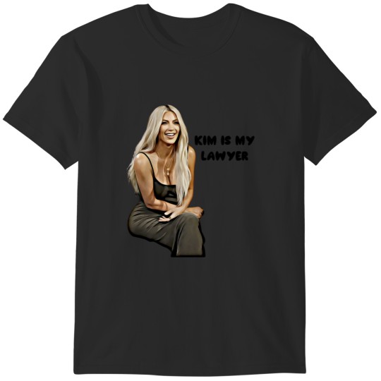 Discover Kim Kardashian 'Kim Is My Lawyer' Funny Meme T-Shirts