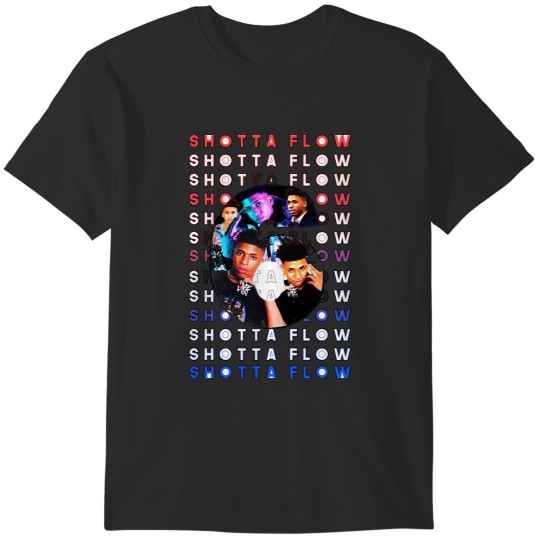 Discover Cover-Shotta-Flow-6-NLE-Choppa Sticker T-Shirts