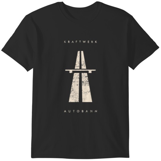 Discover Kraftwerk autobahn vintage white Fitted Scoop T-Shirts