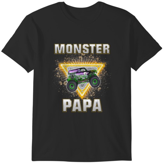 Discover monster truck papa T-Shirts