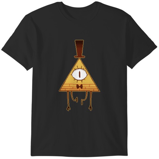 Discover Pixel Bill Cipher T-Shirts