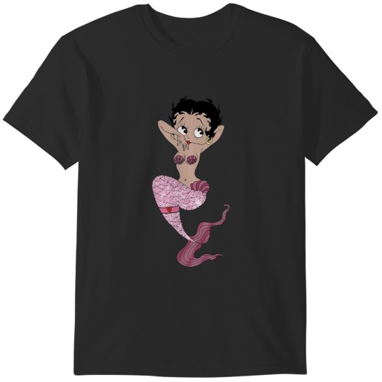 Discover Betty Boop cute mermaid Active T-Shirts
