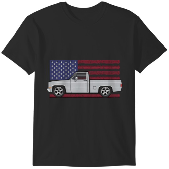 Discover 81-87 Silver square body T-Shirts