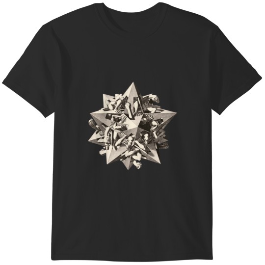 Discover M.C. Escher - Gravity, 1952 T-Shirts