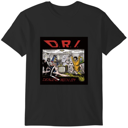 Discover DRIDirty Rotten Imbeciles - Dealing with It! album 1985 T-Shirts