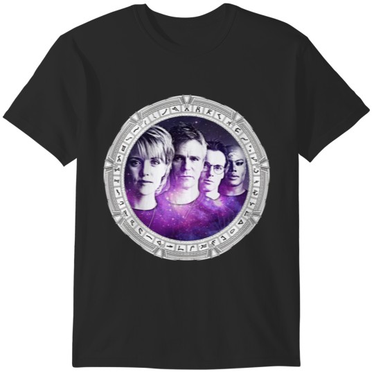 Discover SG-1 in a Stargate White T-Shirts