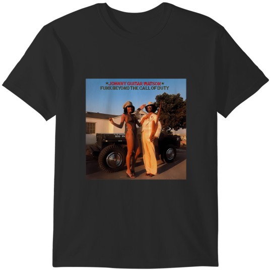 Discover Johnny Guitar Watson70S Rhythm And Blues T-Shirt (1) T-Shirts