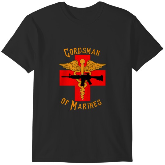 Discover FMF Corpsman 8404 T Shirt Back Design Eagle Globe Anchor 9300 T-Shirts