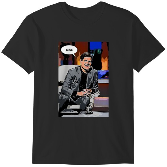 Discover Mark Cuban Scale Shark Tank T-Shirts