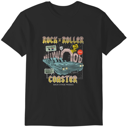 Discover Rock n rollercoaster T-Shirts