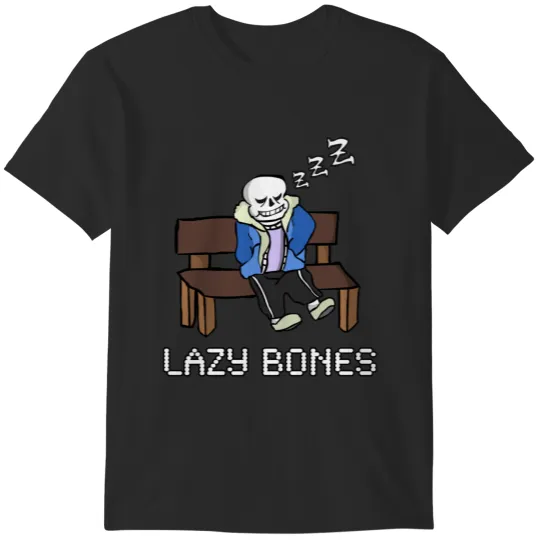 Discover Lazy Bones- Undertale Sans T-Shirts