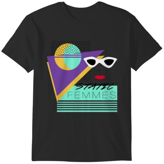 Discover Static Femmes  80s Design T-Shirts