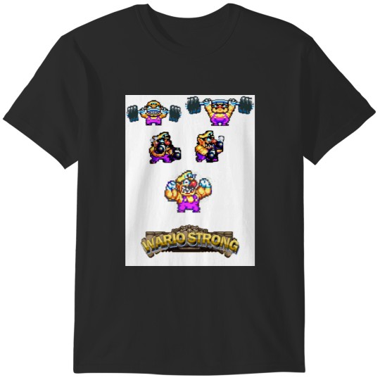 Discover Wario Land 4 Wario Strong T-Shirts