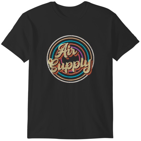 Discover vintage circle line color Air Supply T-Shirts