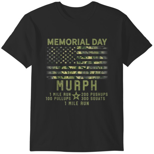 Discover Murph Challenge Memorial Day WOD Workout Gear 2021 T-Shirts