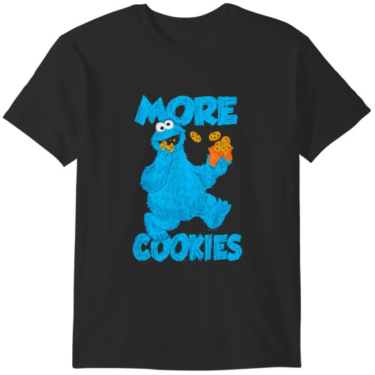 Discover street cookie monster more cookies T-Shirts