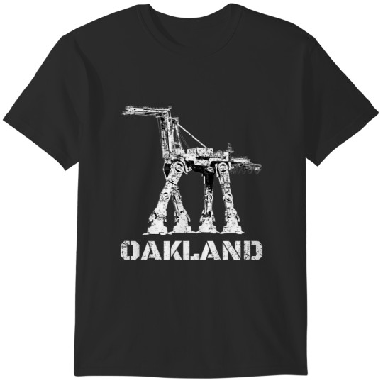 Discover the town crane robot oakland T-Shirts