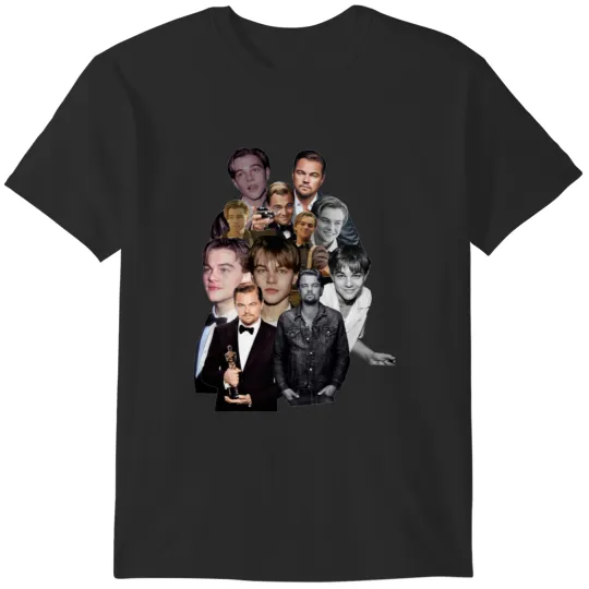 Discover Collage of Leonardo Dicaprio T-Shirts