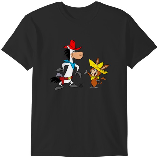 Discover Quick Draw McGraw and Baba Looey in Color T-Shirts