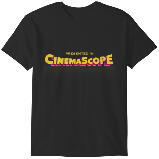 Discover Presented In Cinemascope T-Shirts