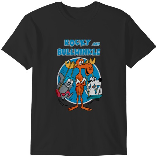 Discover Vintage Rocky and bullwinkle T-Shirts