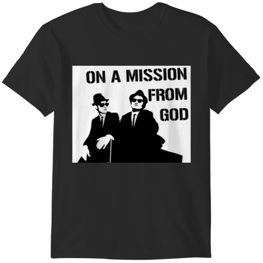 Discover The Blues Brothers On a Mission From God T-Shirts