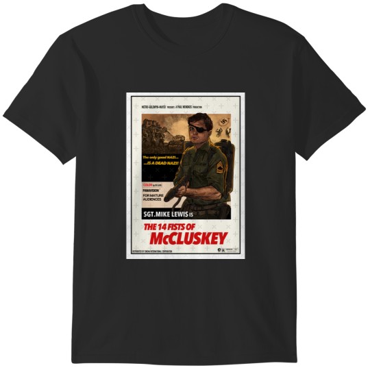 Discover The 14 Fists of McCluskey Print - Rick Dalton Poster T-Shirts