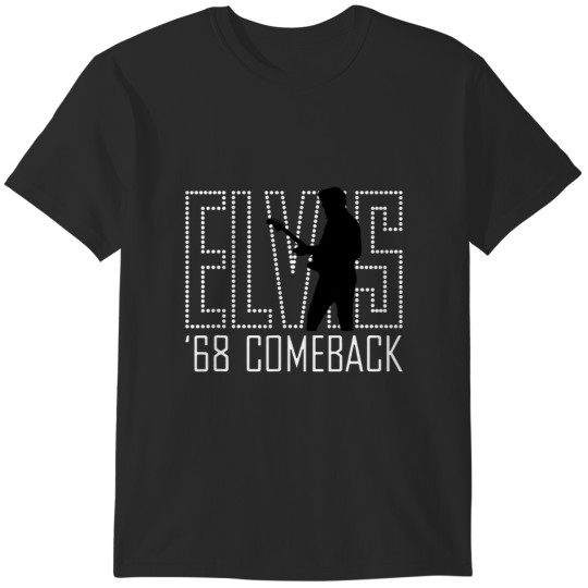 Discover Elvis Presley  68 Comeback Red Sign T-Shirts