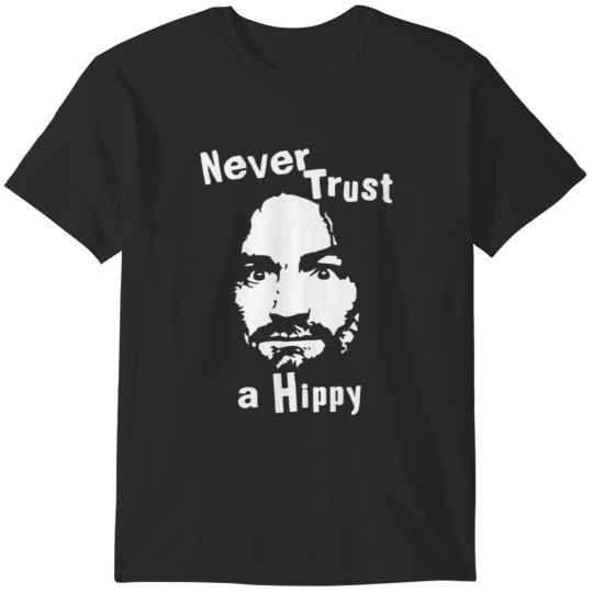 Discover Never Trust a Hippy  Vintage Style Design T-Shirts