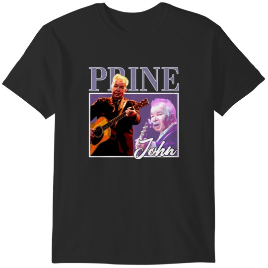 Discover John Prine Musical Genius's Iconic Albums and Performances Active T-Shirt T-Shirts